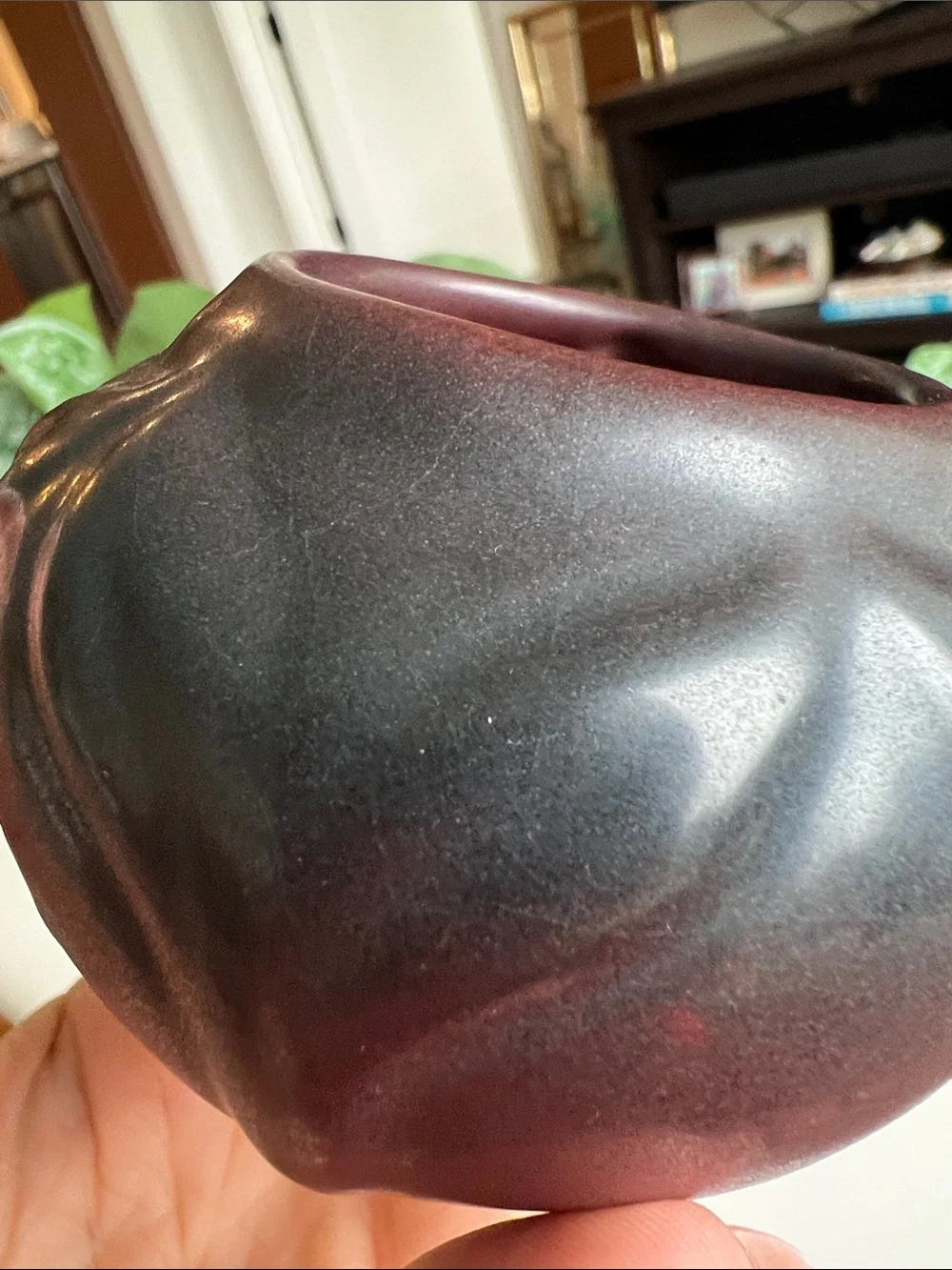 Vintage Small Van Briggle Art Pottery Vase - Picture 7 of 11